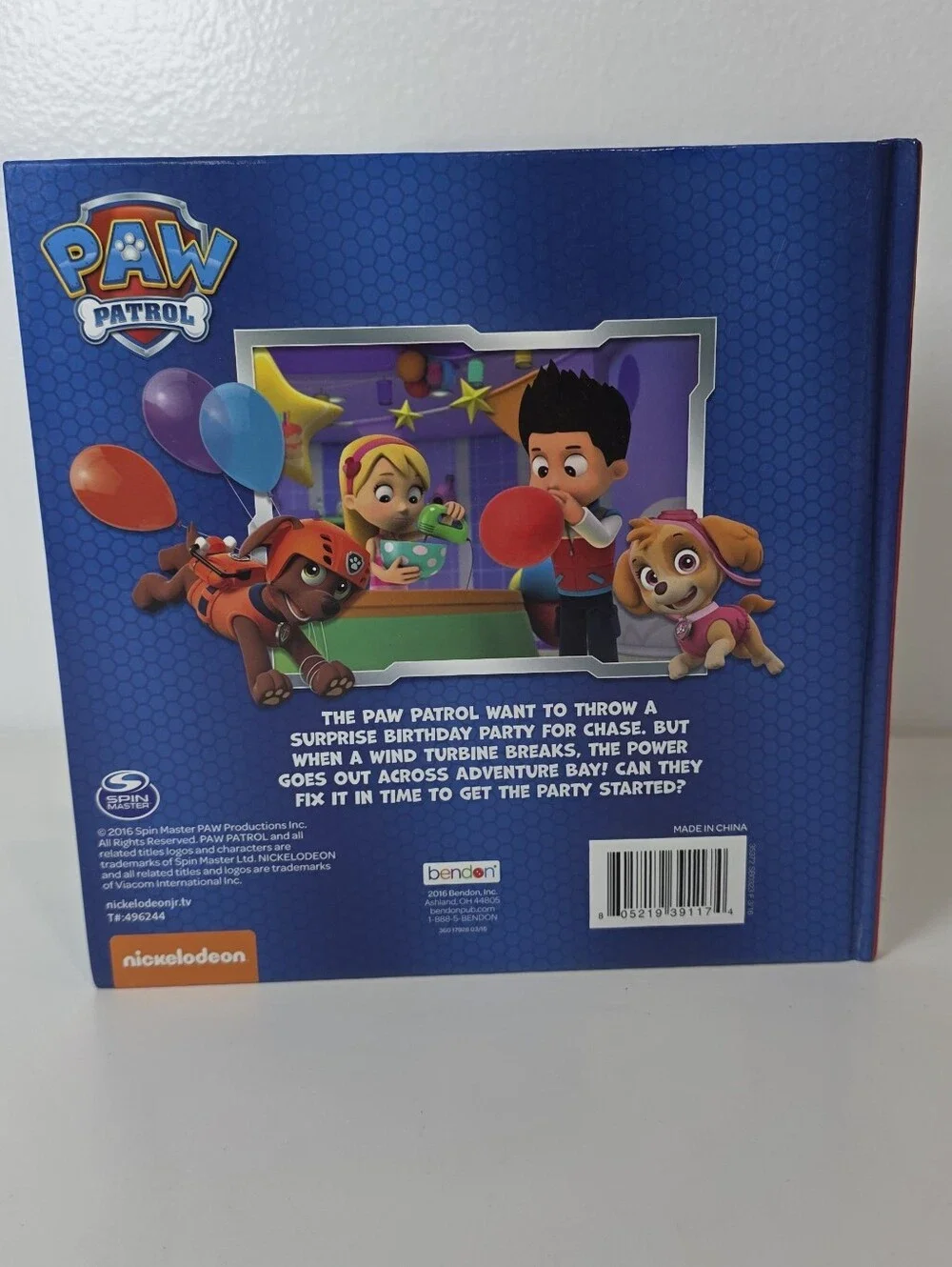 Paw Patrol Pups Save The Party